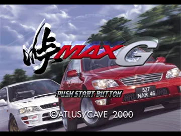 Touge Max G (JP) screen shot title